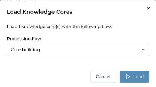 Load knowledge core